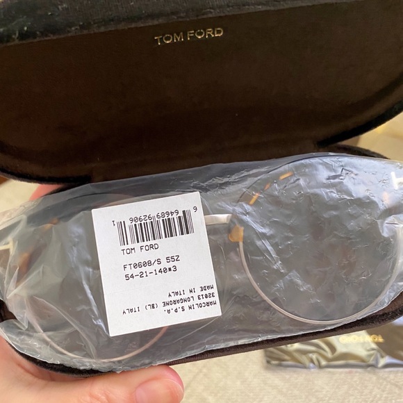 NWT Tom Ford Alissa 54mmSunglasses,Havana Gradient - Picture 8 of 8